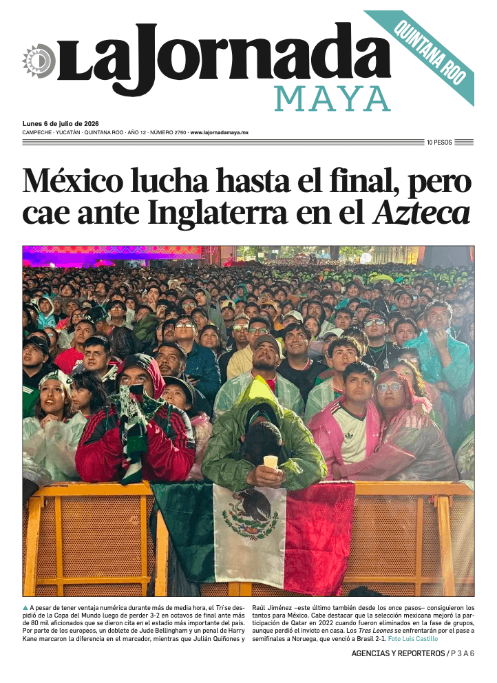 Edición impresa Quintana Roo