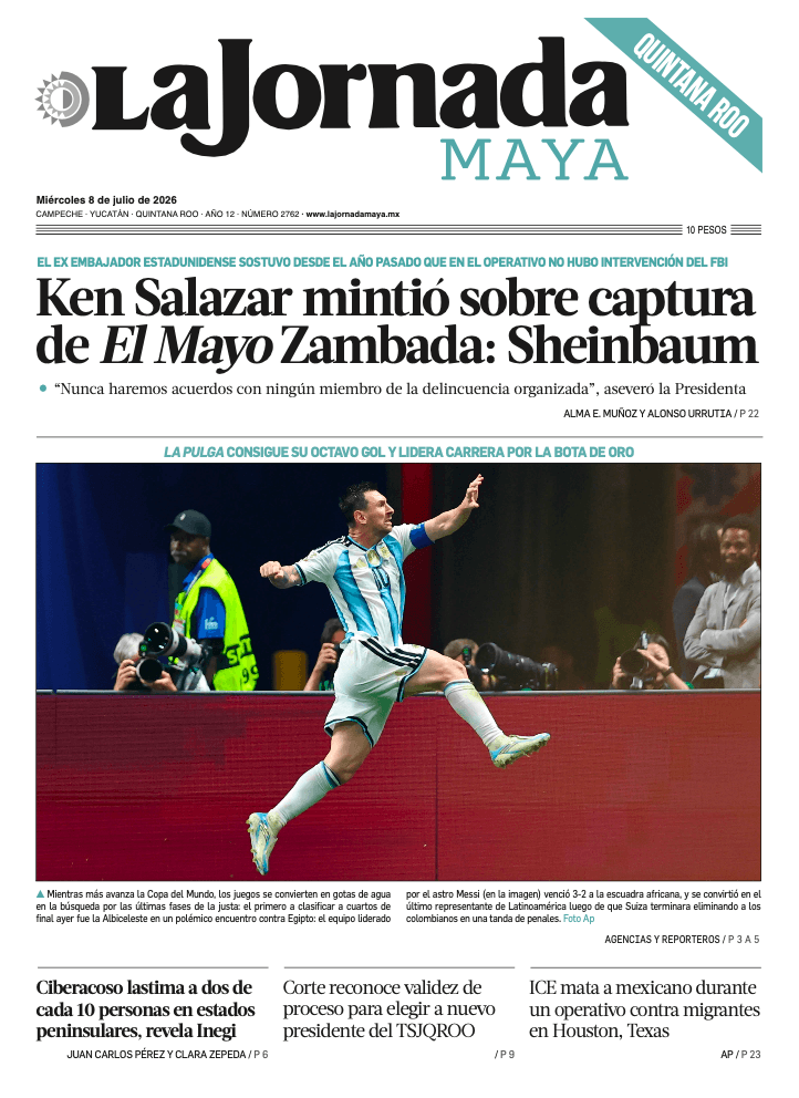 Edición impresa Quintana Roo