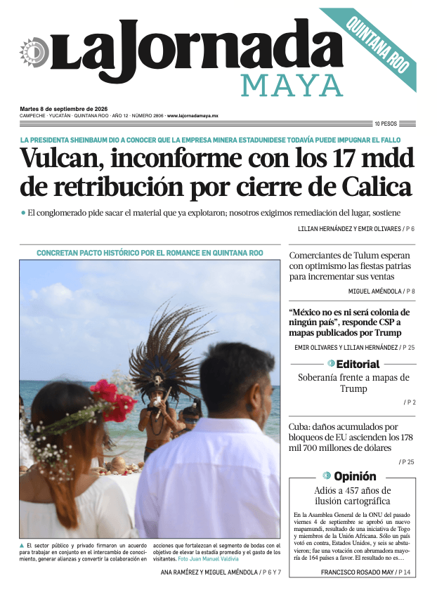Edición impresa Quintana Roo