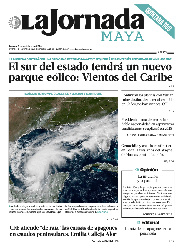 Edición impresa Quintana Roo