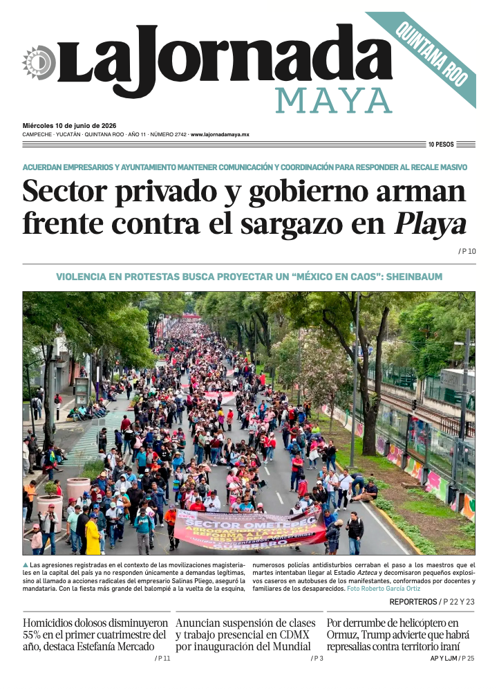 Edición impresa Quintana Roo