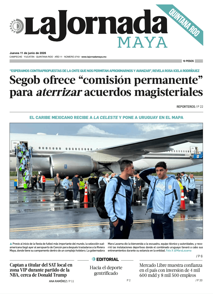 Edición impresa Quintana Roo