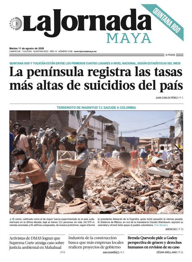 Edición impresa Quintana Roo