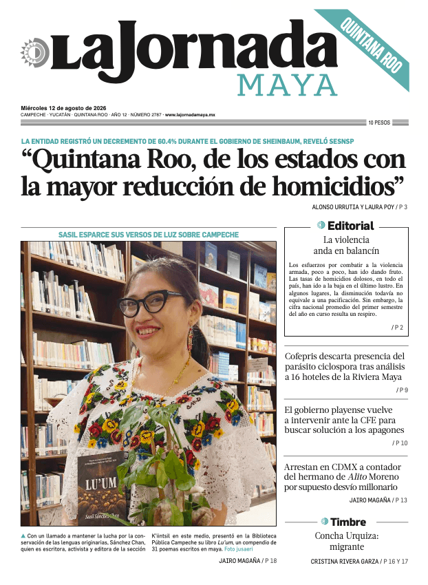 Edición impresa Quintana Roo
