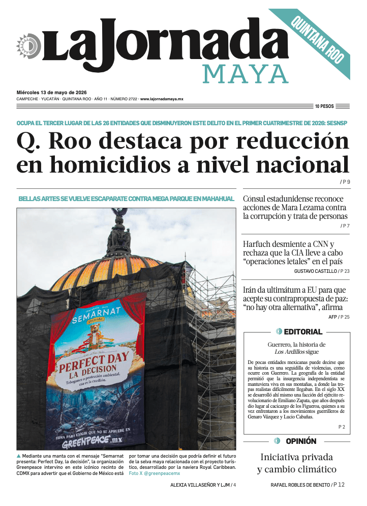 Edición impresa Quintana Roo