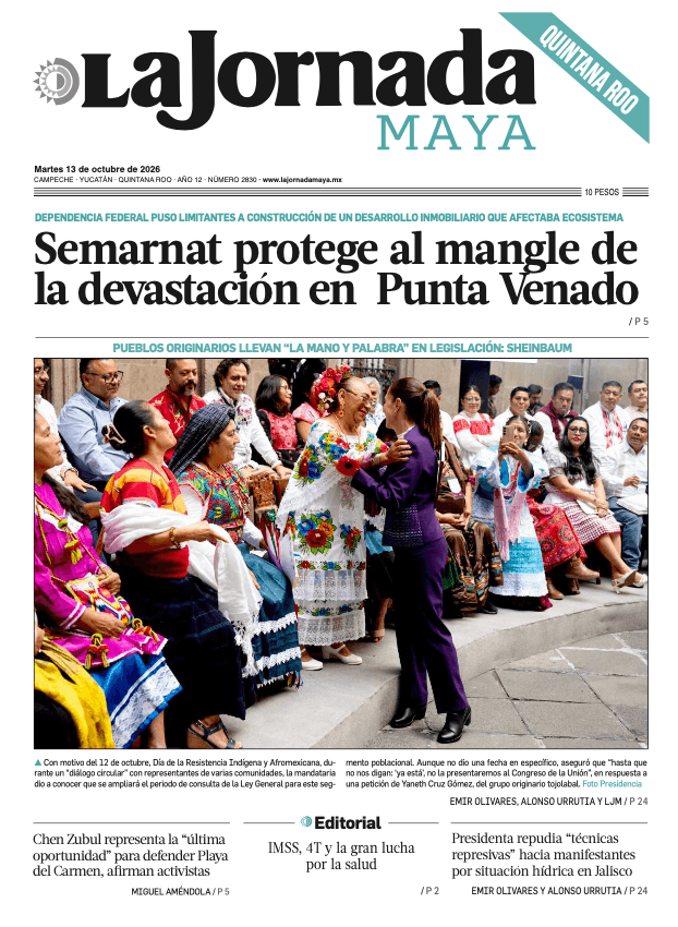 Edición impresa Quintana Roo
