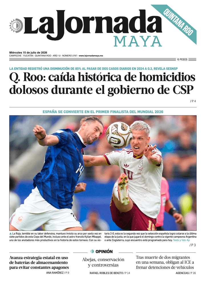 Edición impresa Quintana Roo
