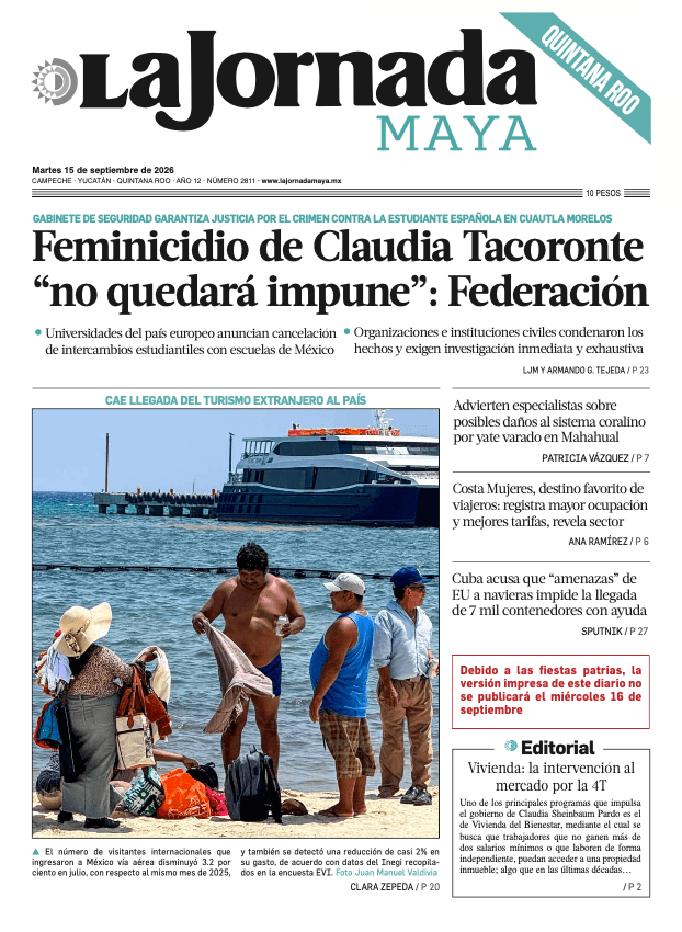 Edición impresa Quintana Roo