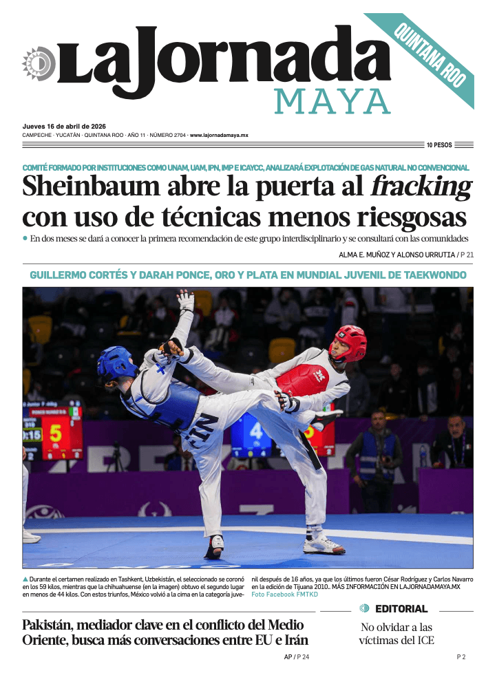 Edición impresa Quintana Roo