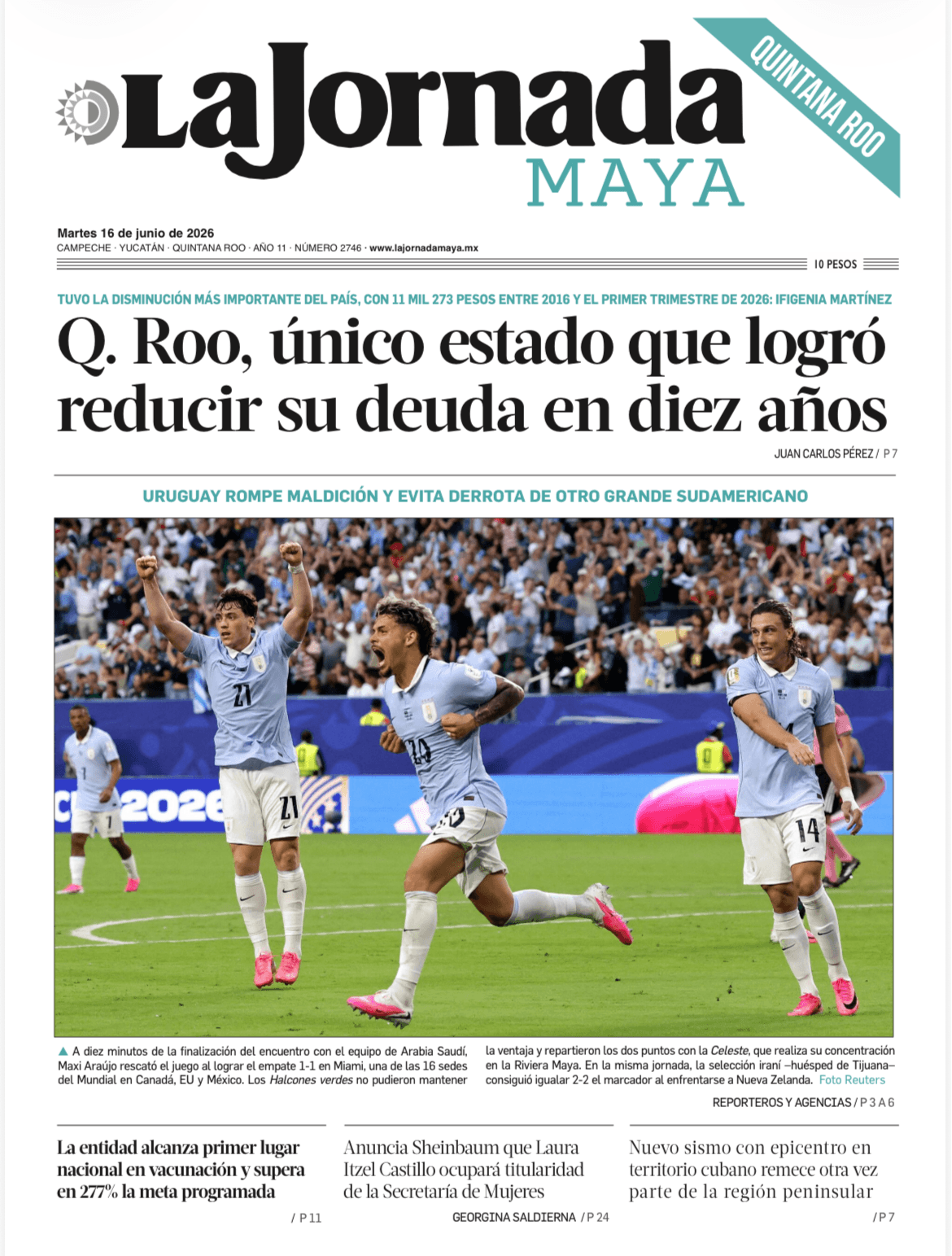Edición impresa Quintana Roo
