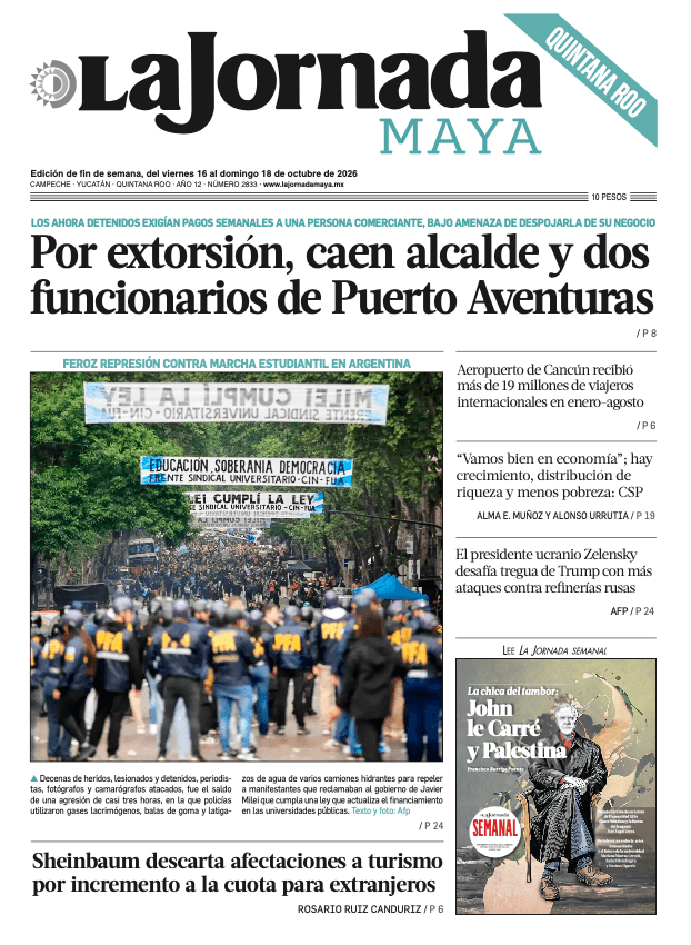 Edición impresa Quintana Roo