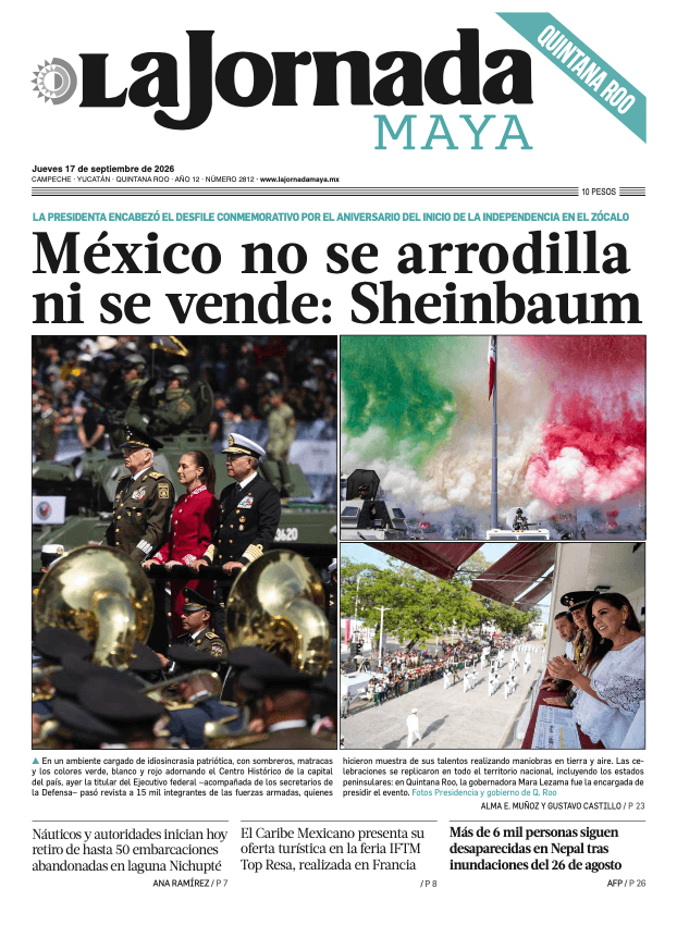 Edición impresa Quintana Roo