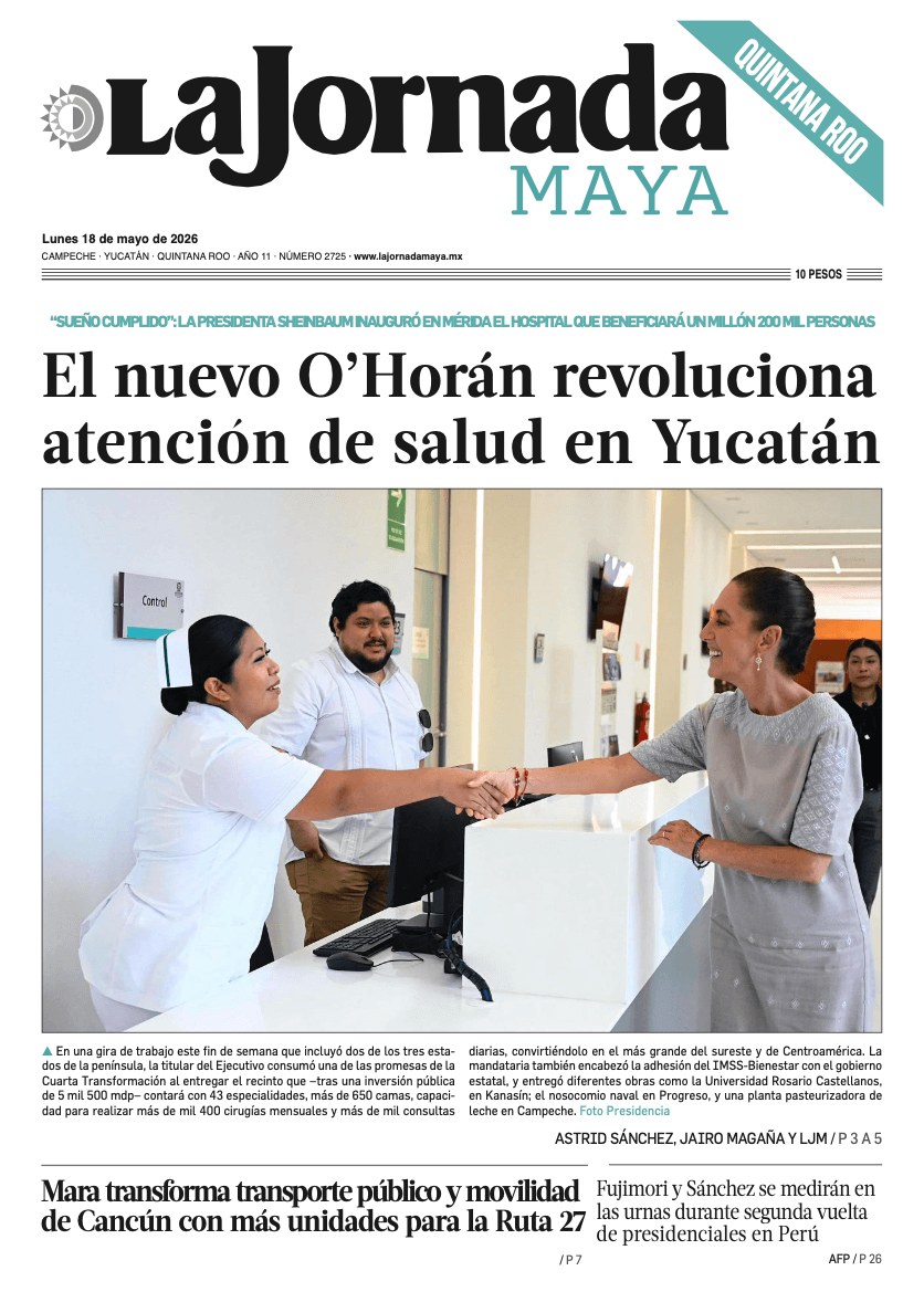 Edición impresa Quintana Roo