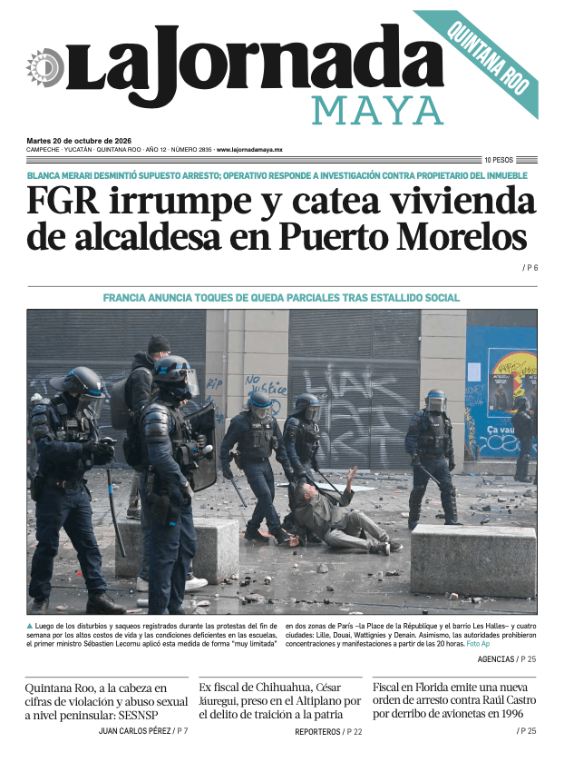 Edición impresa Quintana Roo