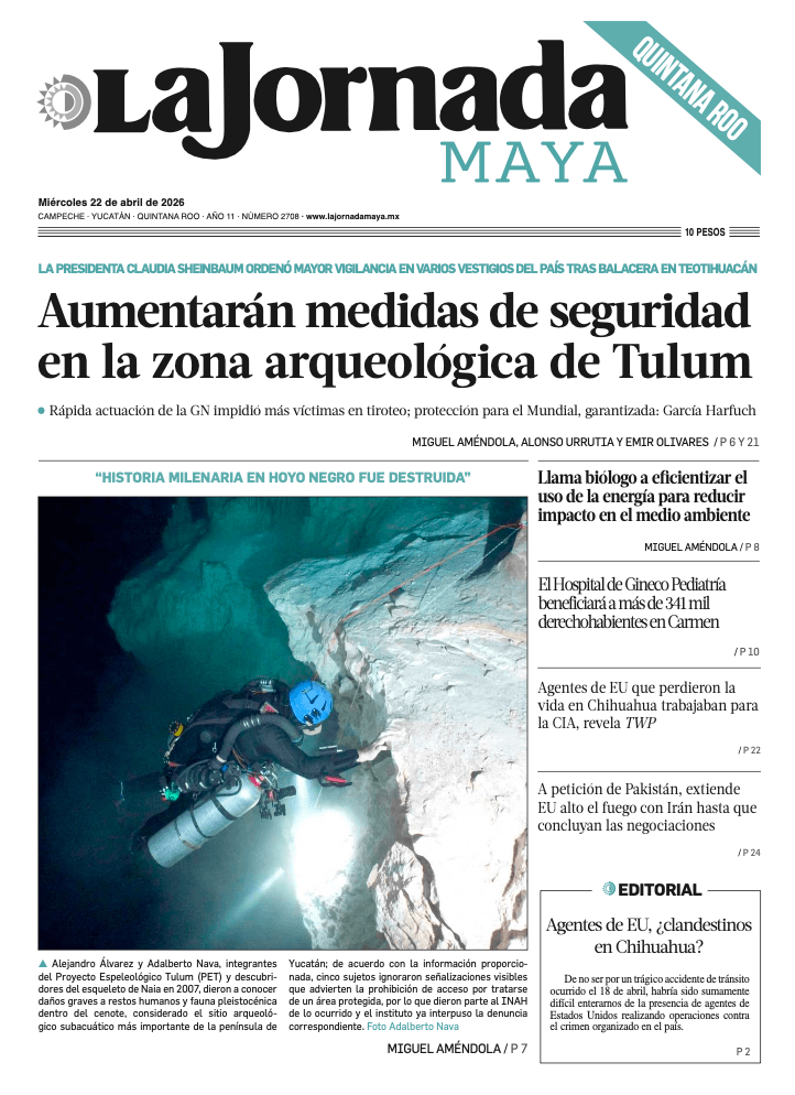 Edición impresa Quintana Roo