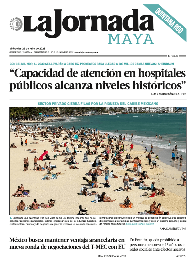 Edición impresa Quintana Roo