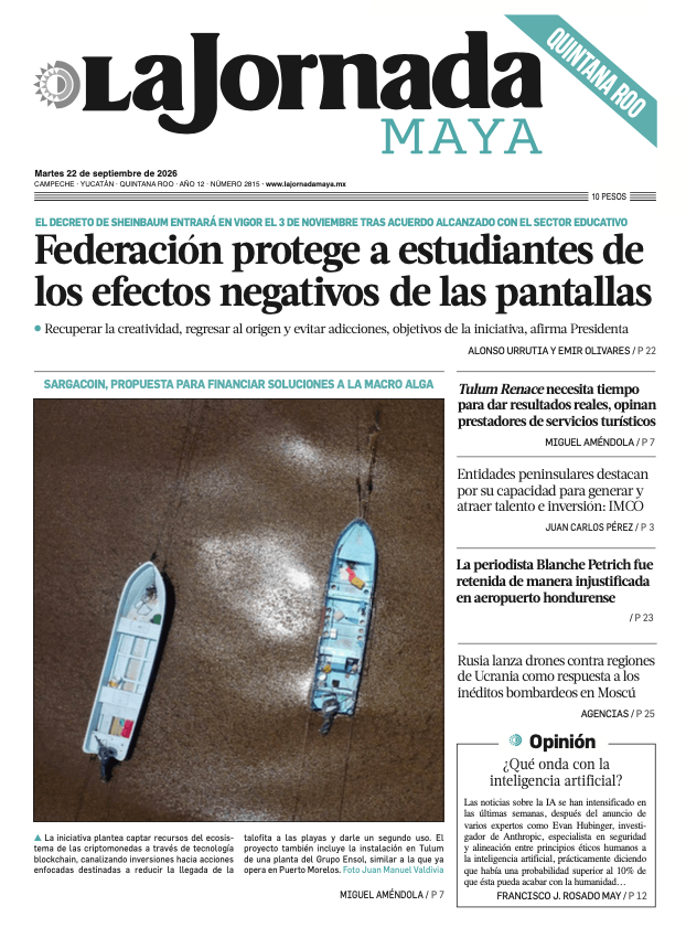 Edición impresa Quintana Roo