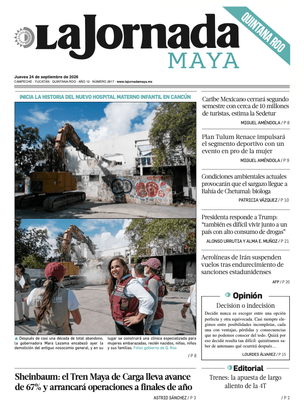 Edición impresa Quintana Roo