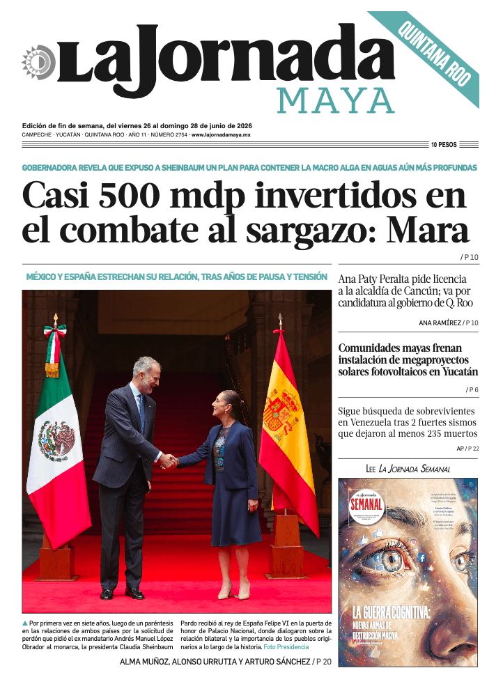Edición impresa Quintana Roo