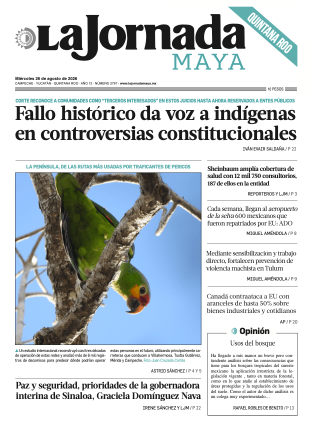 Edición impresa Quintana Roo
