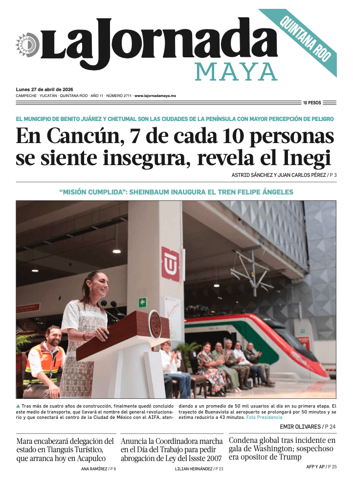 Edición impresa Quintana Roo