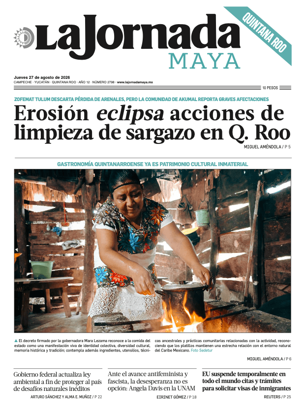 Edición impresa Quintana Roo