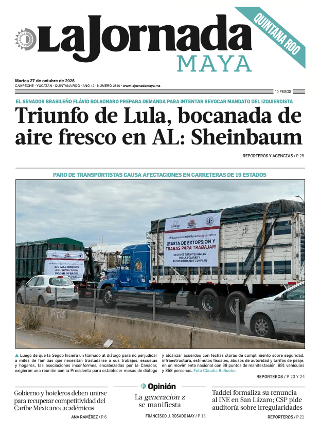 Edición impresa Quintana Roo