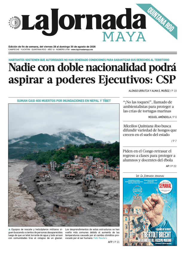 Edición impresa Quintana Roo