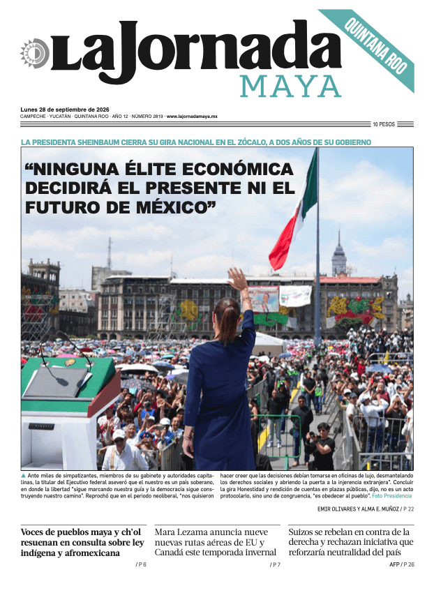 Edición impresa Quintana Roo