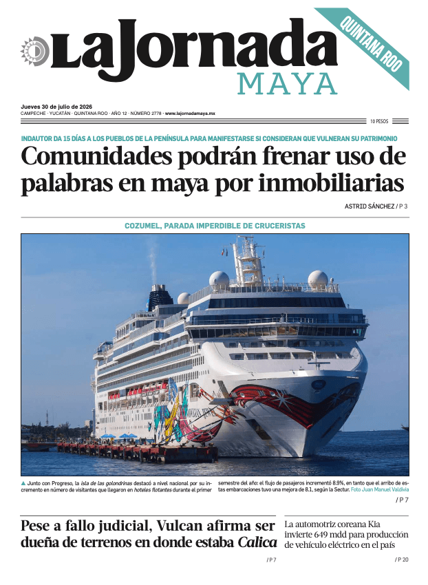 Edición impresa Quintana Roo