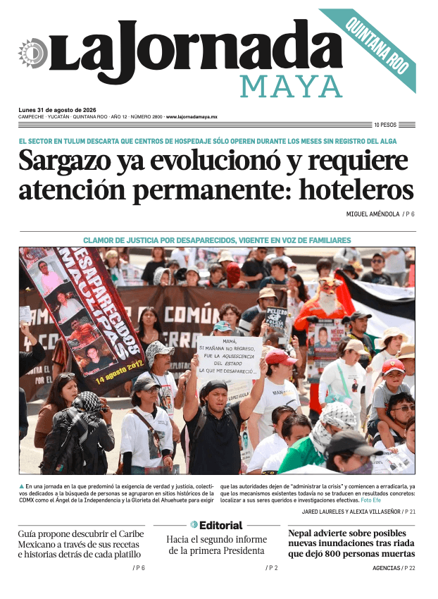 Edición impresa Quintana Roo