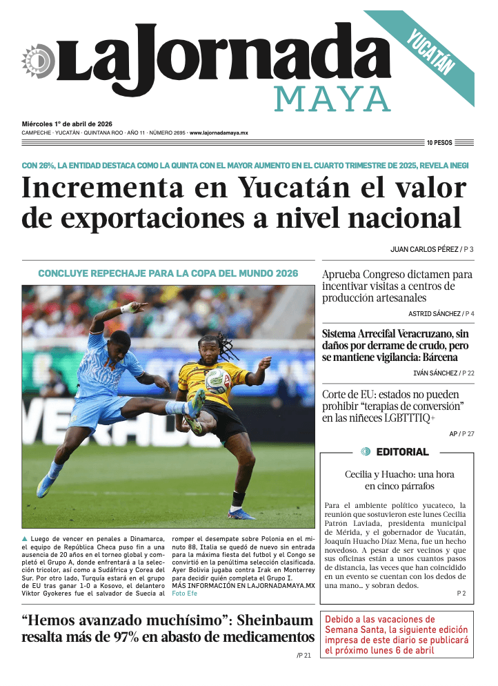 Edición impresa Yucatán