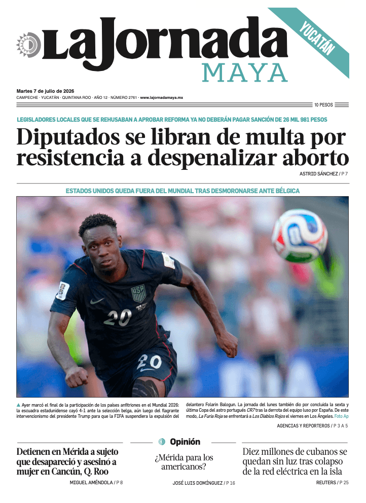Edición impresa Yucatán