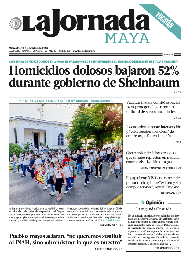 Edición impresa Yucatán