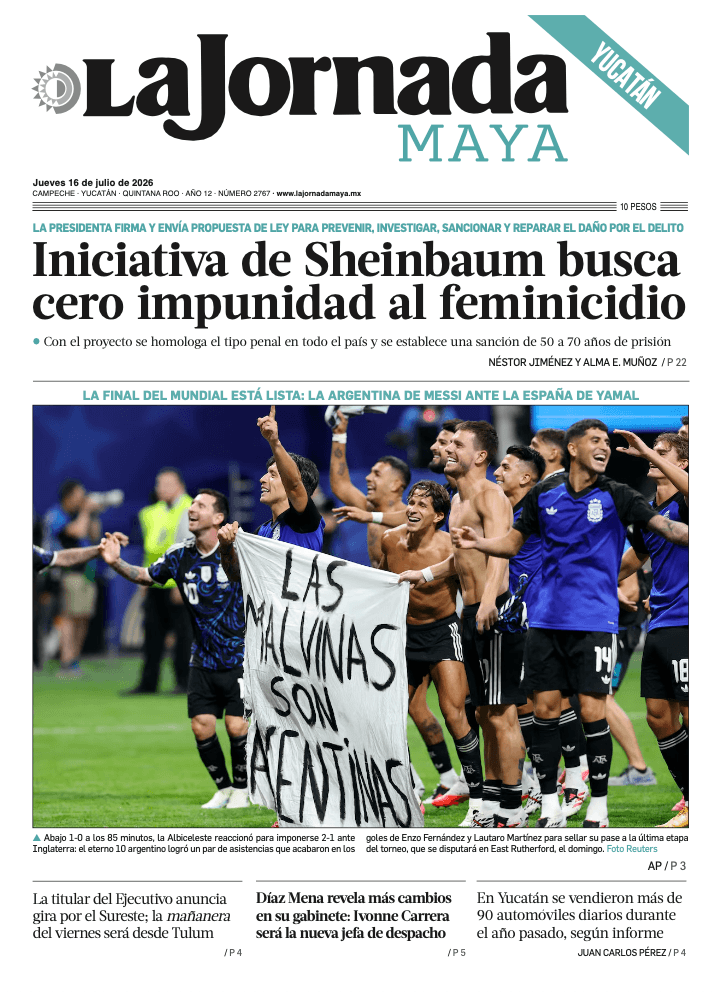 Edición impresa Yucatán