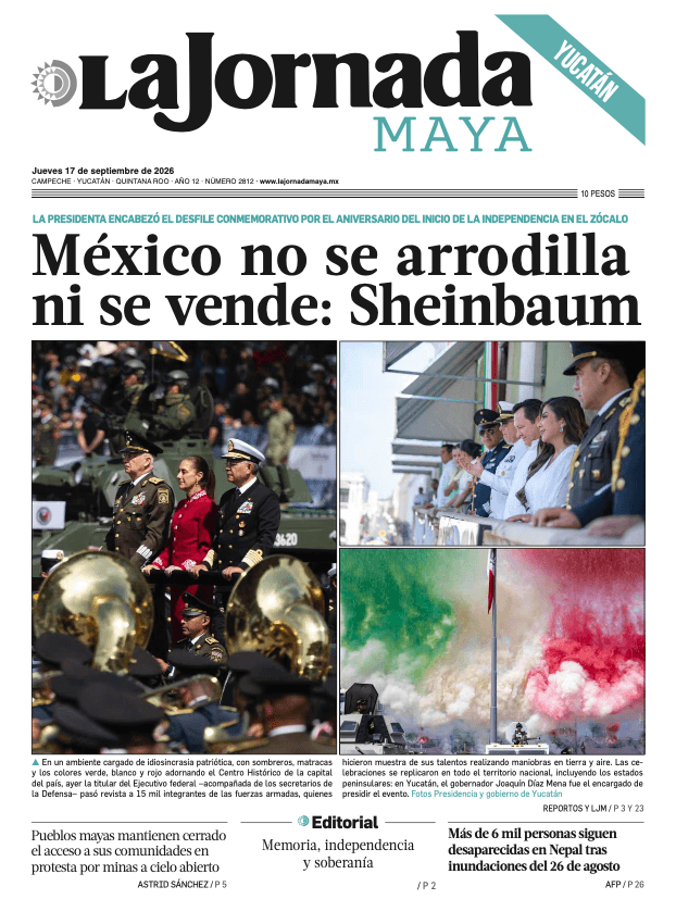 Edición impresa Yucatán
