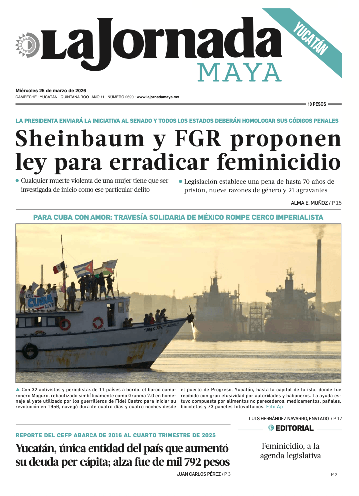 Edición impresa Yucatán