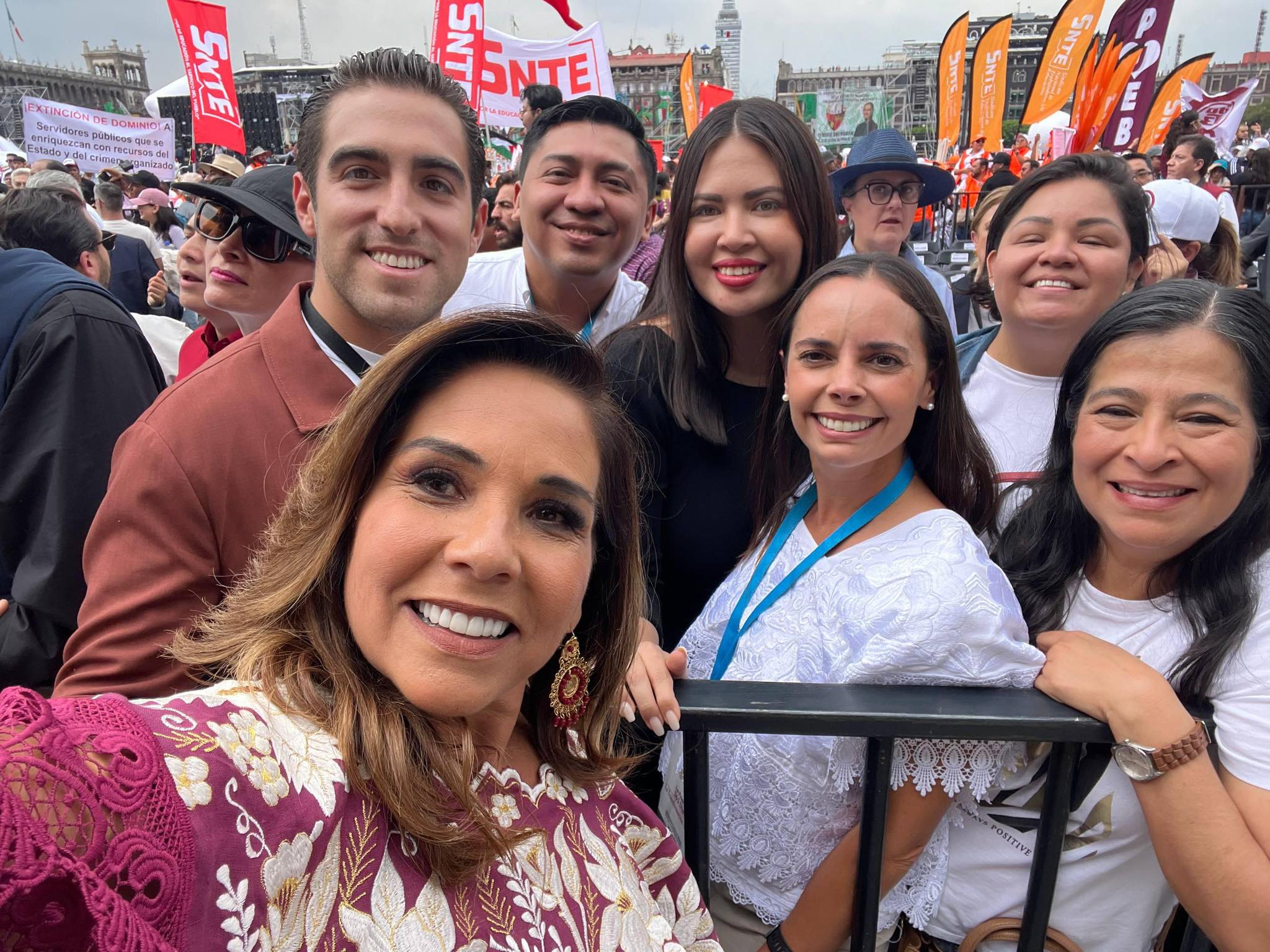 Quintana Roo respalda a Claudia Sheinbaum en histórica rendición de cuentas: Mara Lezama