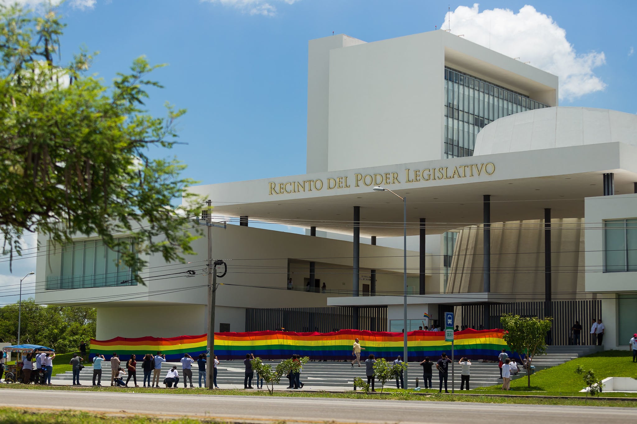 Colectivos demandan al Congreso de Yucatán por 'criminalizar protesta'