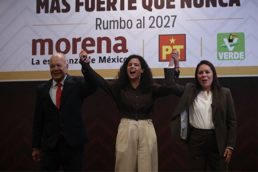 Morena, PT y PVEM refrendan su unidad rumbo a comicios de 2027