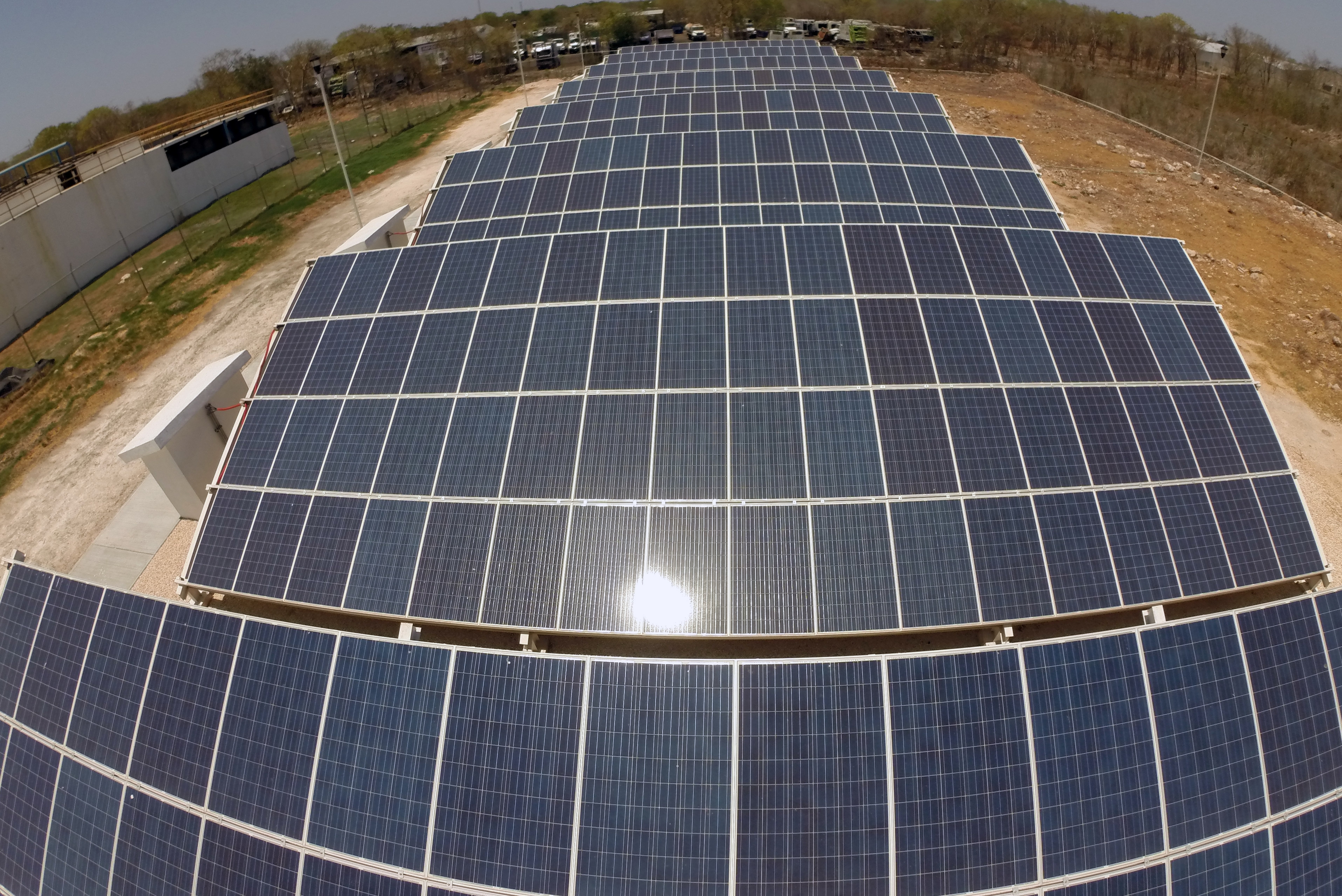 Mérida aprovecha el sol