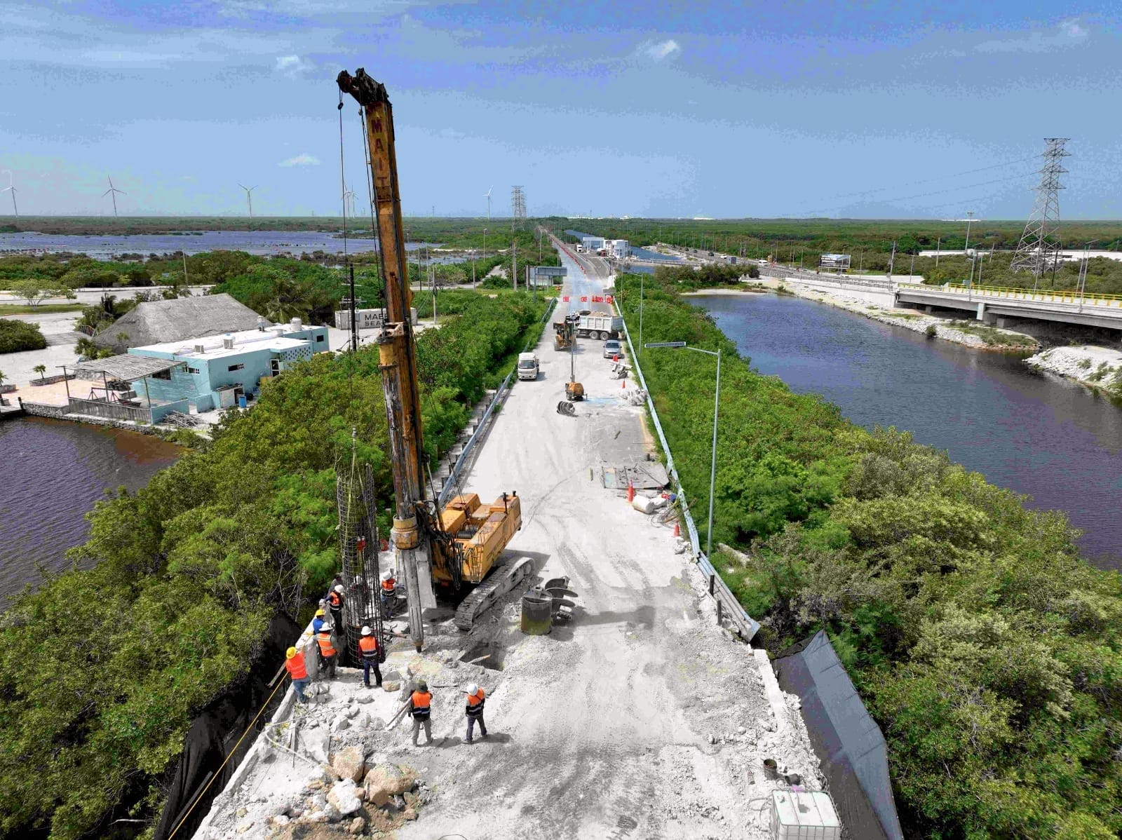 Fin de obras en la entrada de Progreso facilitará la descongestión del tránsito: Rihani