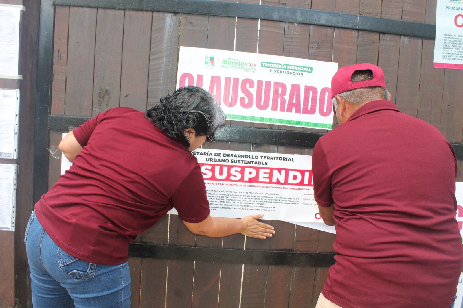 Sedetus mantiene operativos de verificación en fraccionamientos de Quintana Roo