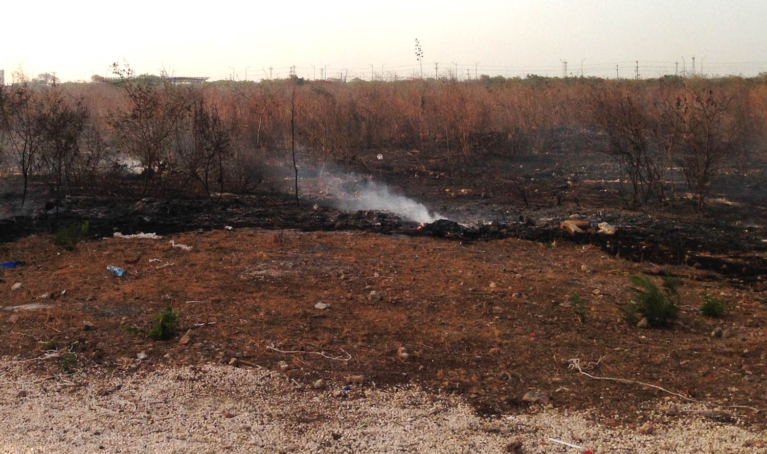 Capacitación en época de quemas
