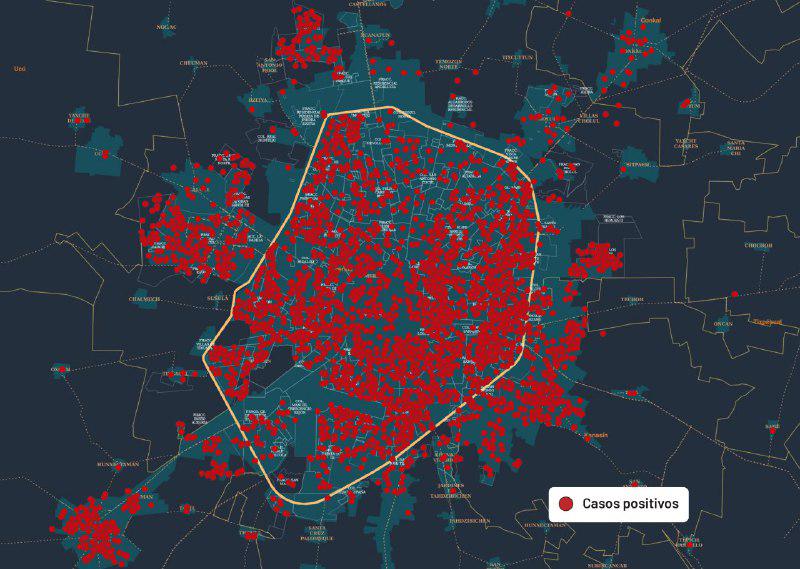 Por tercera ocasión, Yucatán registra 16 decesos por COVID-19