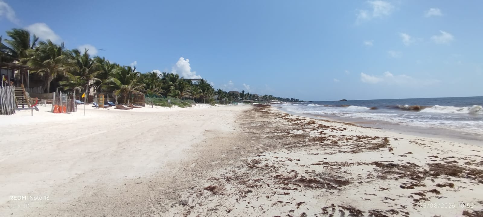 Tulum descarta pérdida significativa de arena por limpieza de sargazo