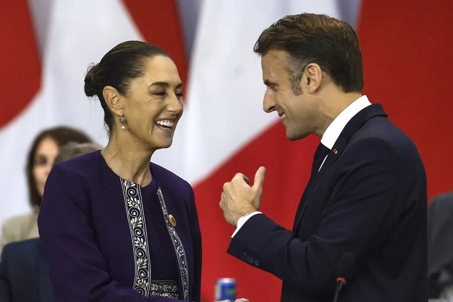 México y Francia acuerdan fortalecer la cooperación bilateral tras visita de Macron