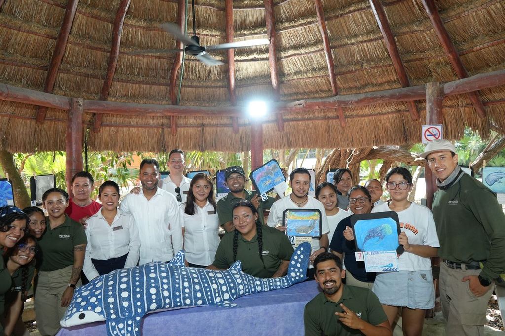 Tulum celebra al tiburón ballena con arte y conciencia ambiental