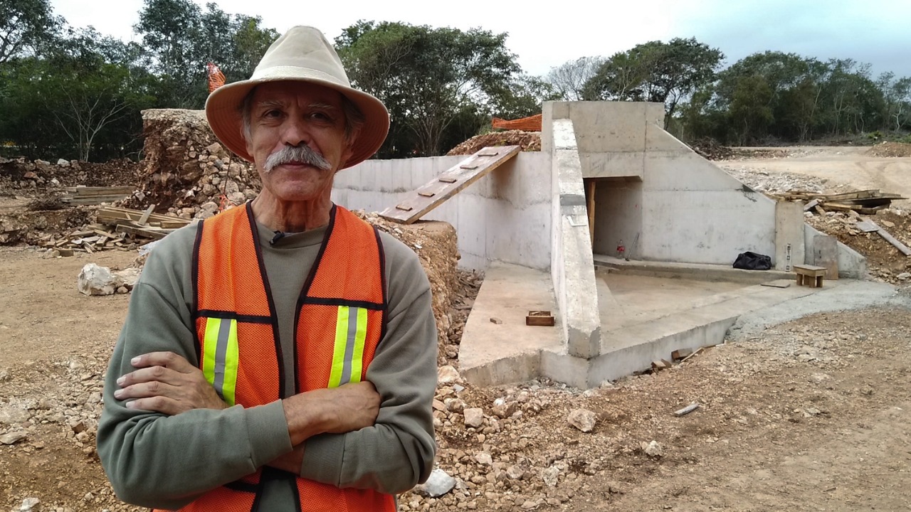 Pasos de fauna, estructuras en la construcción del Tren Maya