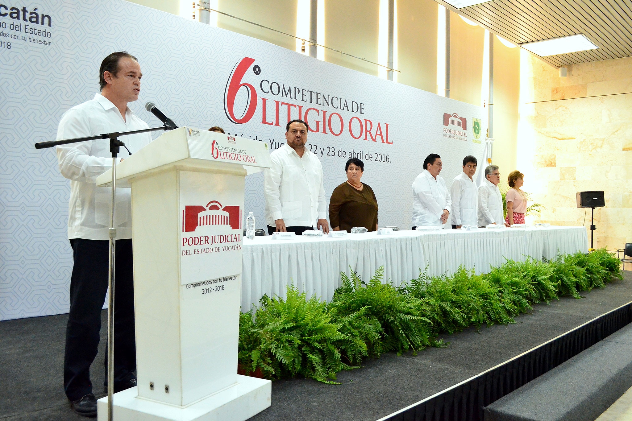 Sexta competencia universitaria de litigio oral